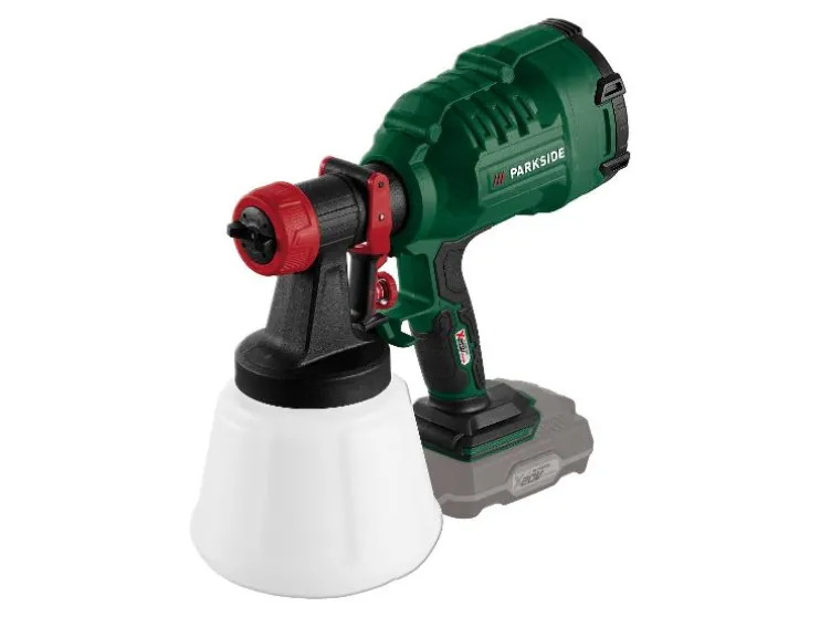 Accu-verfspuit 20 V zonder accu en lader