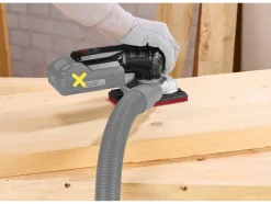 Accu-vlakschuurmachine of -excentrische schuurmachine 20 V zonder accu en lader