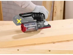 Accu-vlakschuurmachine of -excentrische schuurmachine 20 V zonder accu en lader
