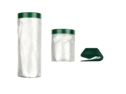 Afdekfolie of stofbeschermingsdeur