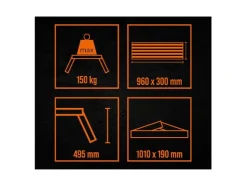 Aluminium werkplatform GAAP 960