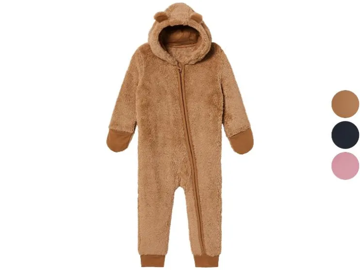 Baby fleece onesie
