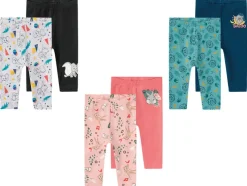 Baby leggings, 2 stuks, met hoog bio-katoengehalte