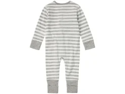 Baby meisjes / jongens slaapoverall met omkeerbaar voetdeel, met bio-katoen