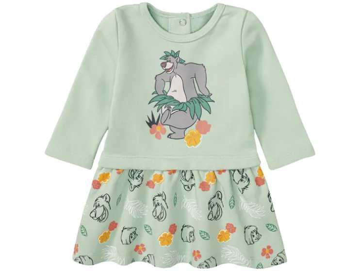 Baby meisjessweatjurk met hoog bio-katoengehalte