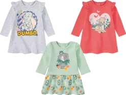 Baby meisjessweatjurk met hoog bio-katoengehalte