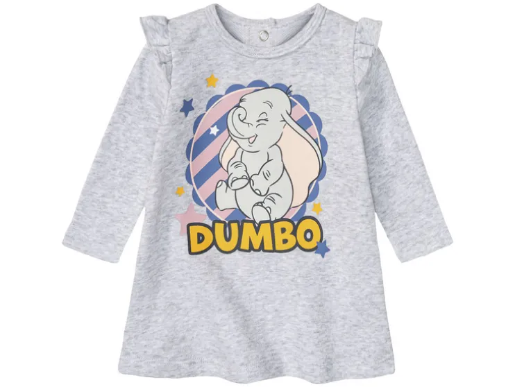 Baby meisjessweatjurk met hoog bio-katoengehalte