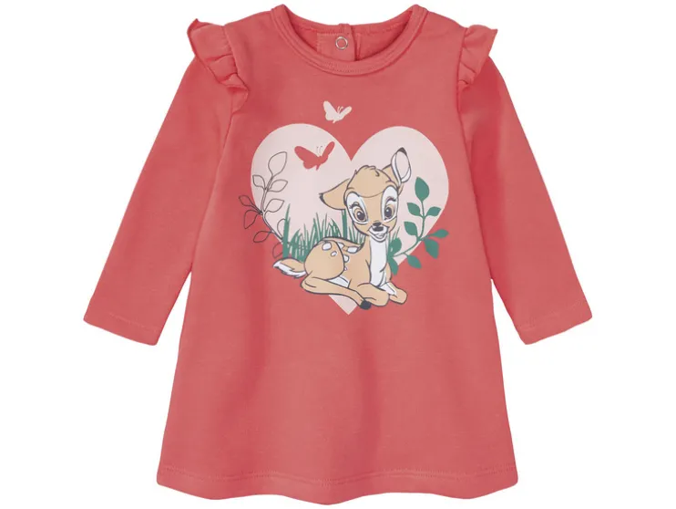 Baby meisjessweatjurk met hoog bio-katoengehalte