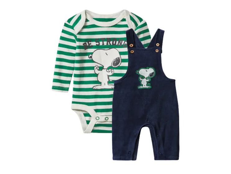 Baby setje met romper en broek Snoopy