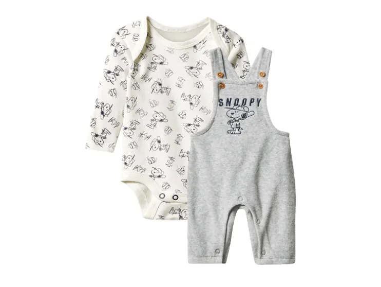 Baby setje met romper en broek Snoopy