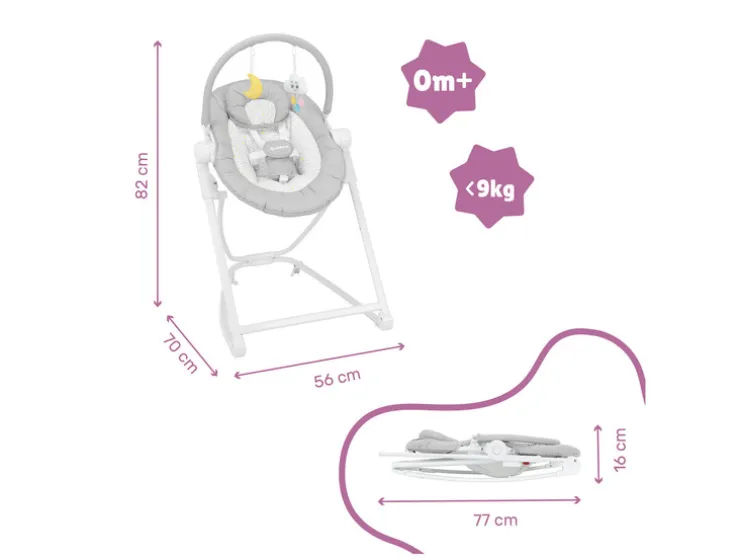 Babywipstoeltje COMPACT'UP
