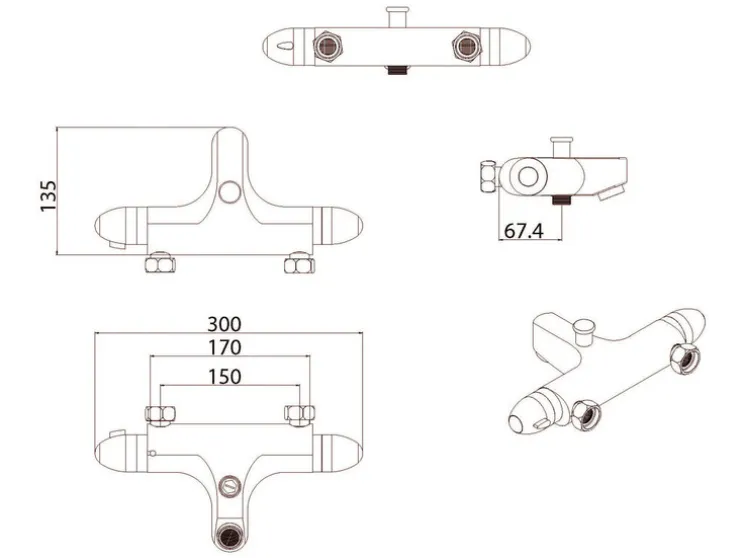 Bad- of douchekraan Supra