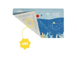 Badmat met thermometer Zeedieren