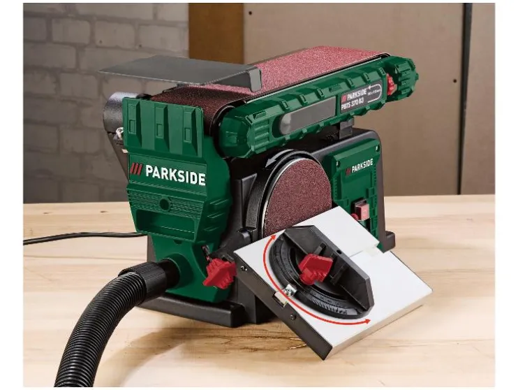 Band- en schijfschuurmachine 370 W