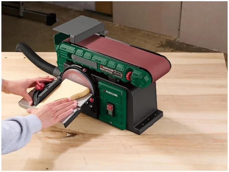 Band- en schijfschuurmachine 370 W