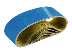 Bandschuurpapierset of handschuurmachine voor bandschuurpapier