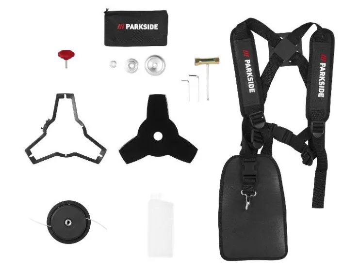 Benzine bosmaaier en grastrimmer 1,35 kW