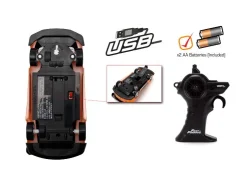 Bestuurbare auto's Fast & Furious Drift Twin Pack 1:24