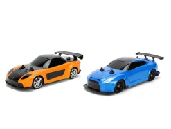 Bestuurbare auto's Fast & Furious Drift Twin Pack 1:24