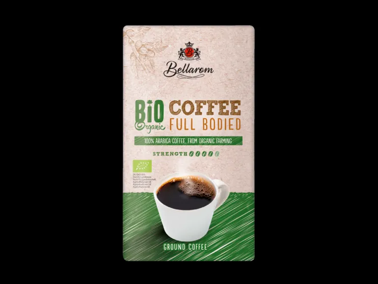 Bio gemalen koffie goud