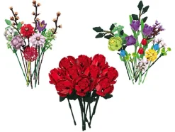 Bouwstenen bloemenboeket