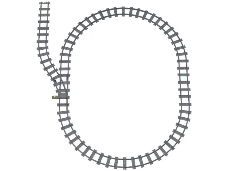 Bouwstenen set trein