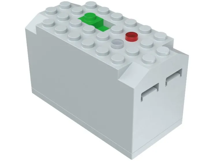 Bouwstenen set trein