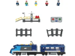 Bouwstenen set trein