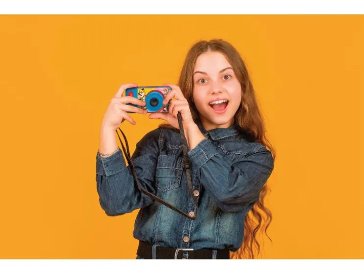 Camera met spelletjes en muziek