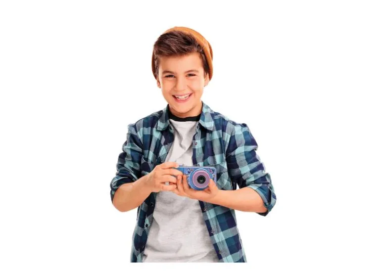 Camera met spelletjes en muziek