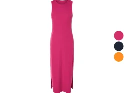 Dames geribbelde jurk