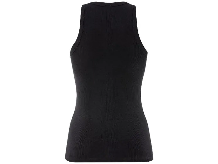 Dames geribde tanktop