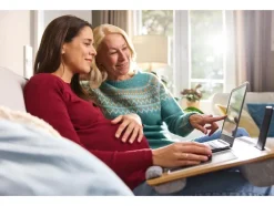 Dames grof gebreide trui