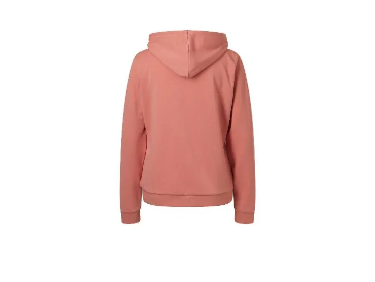 Dames hoodie met rits