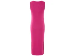 Dames jurk met ribstructuur