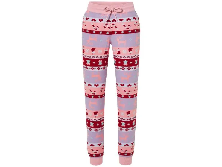 Dames kerstjoggingbroek