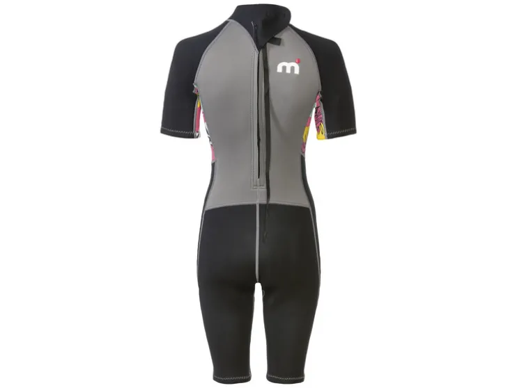 Dames neopreen shorty met sleutelzakje