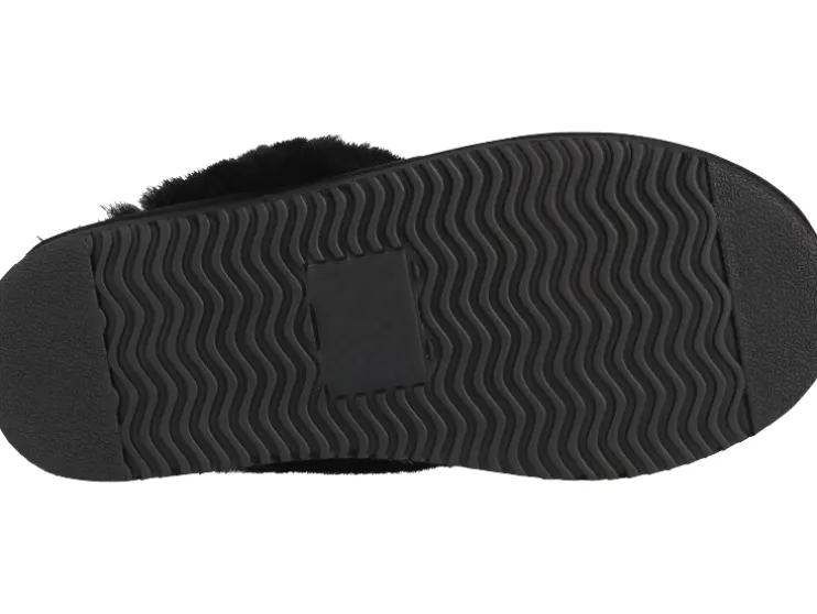 Dames pantoffels lamsvacht