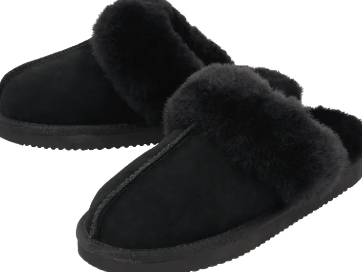 Dames pantoffels lamsvacht