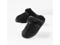 Dames pantoffels lamsvacht