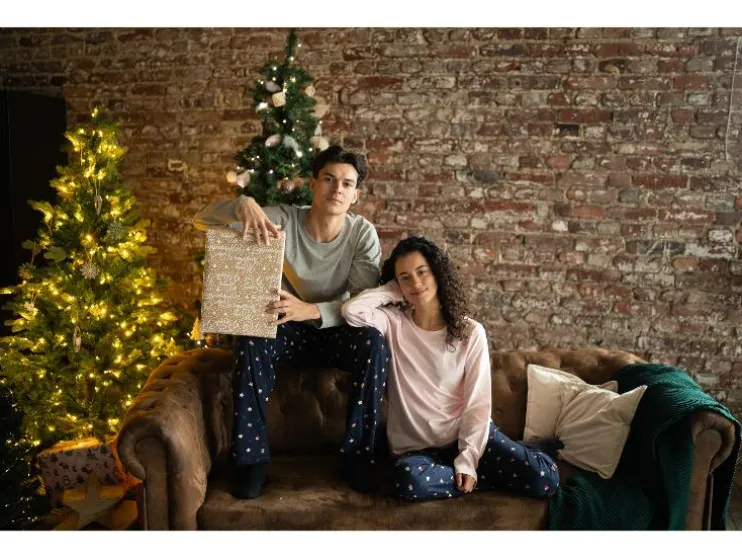 Dames pyjama in cadeauverpakking