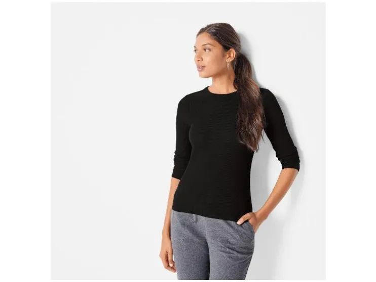 Dames shirt met lange mouwen