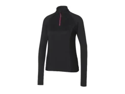 Dames sportshirt met fleecevoering