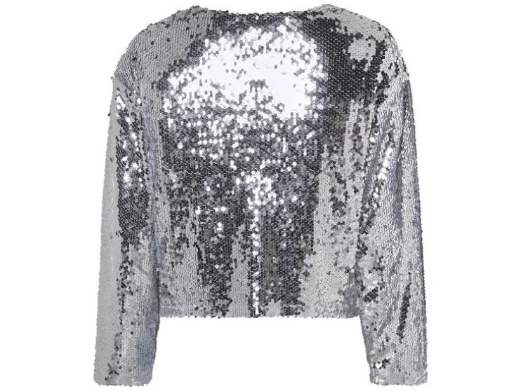 Dames top met pailletten