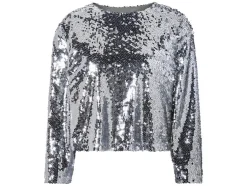 Dames top met pailletten