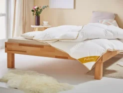 deLuxe carré ganzendonzen dekbed Gold-Edition warm