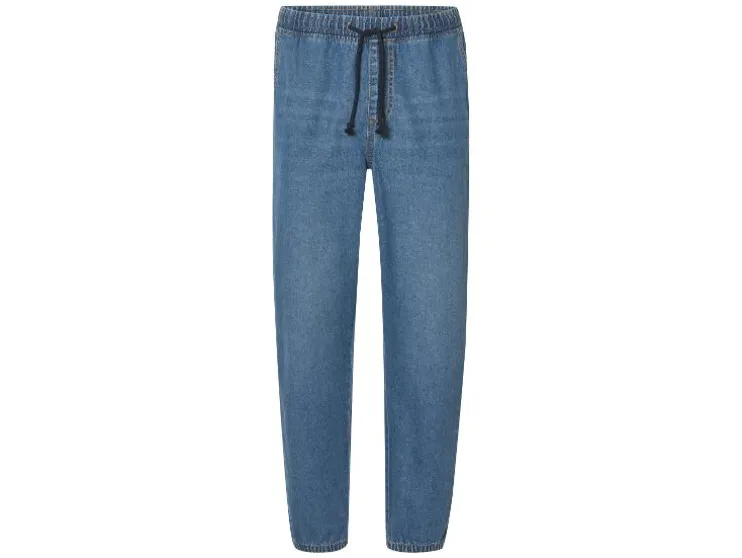 Denim heren joggers - Slim fit