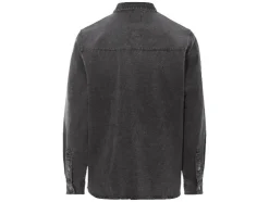 Denim heren overhemd