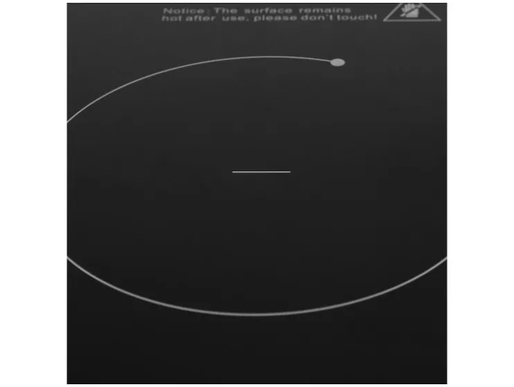 Draagbare dubbele kookplaat Iridea