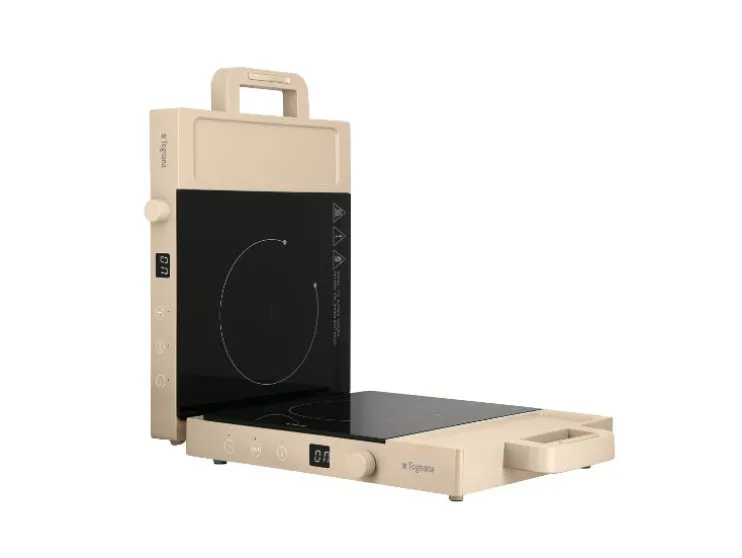 Draagbare dubbele kookplaat Iridea